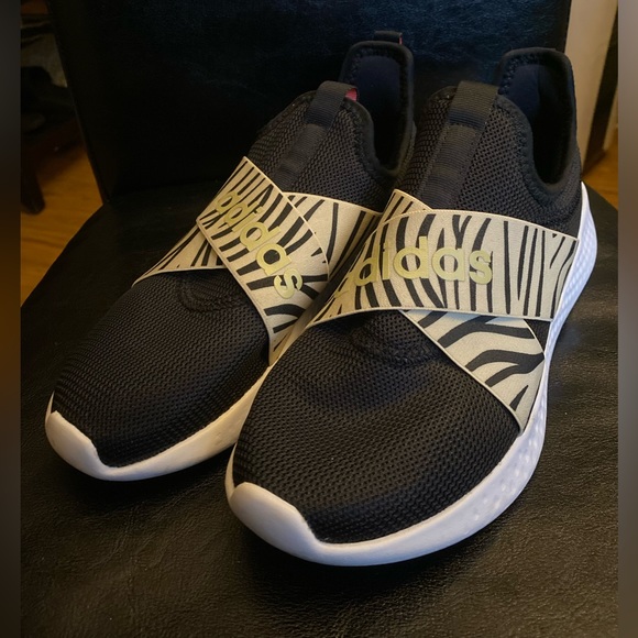Adidas Puremotion Adapt Sneaker - Tiger Stripes - Size 7.5 - Picture 1 of 6